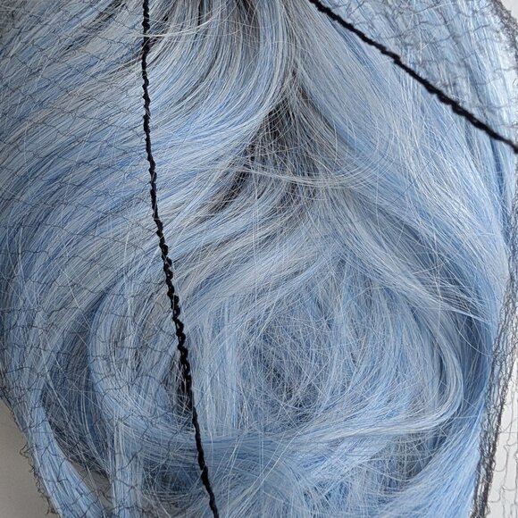 Hairdo Out of the Blue Blue Ombre Bob Wig New with Tags Open Box Heat Friendly - Picture 7 of 14